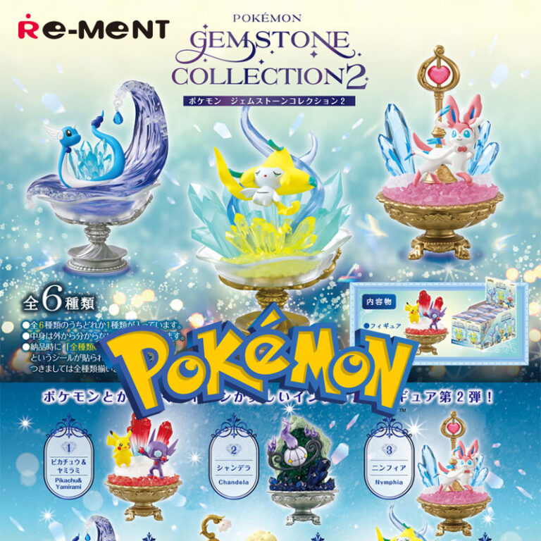 Pokémon GEMSTONE COLLECTION 2 Candy Toy RE-MENT Nintendo