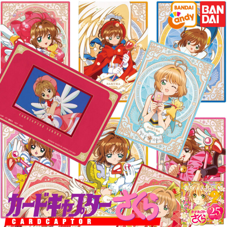 CARD CAPTOR SAKURA Wafer Card 25th anniversary Candy Toy BANDAI