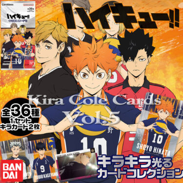 HAIKYU!! Kira Cole Card Vol.5 carddass BANDAI