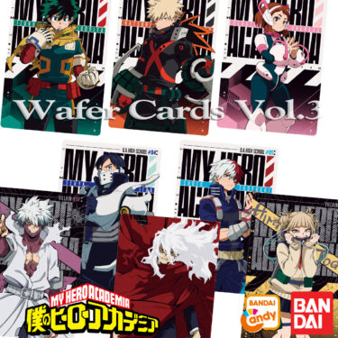 Wafer Cards Vol.3 My Hero Academia Candy Toy BANDAI