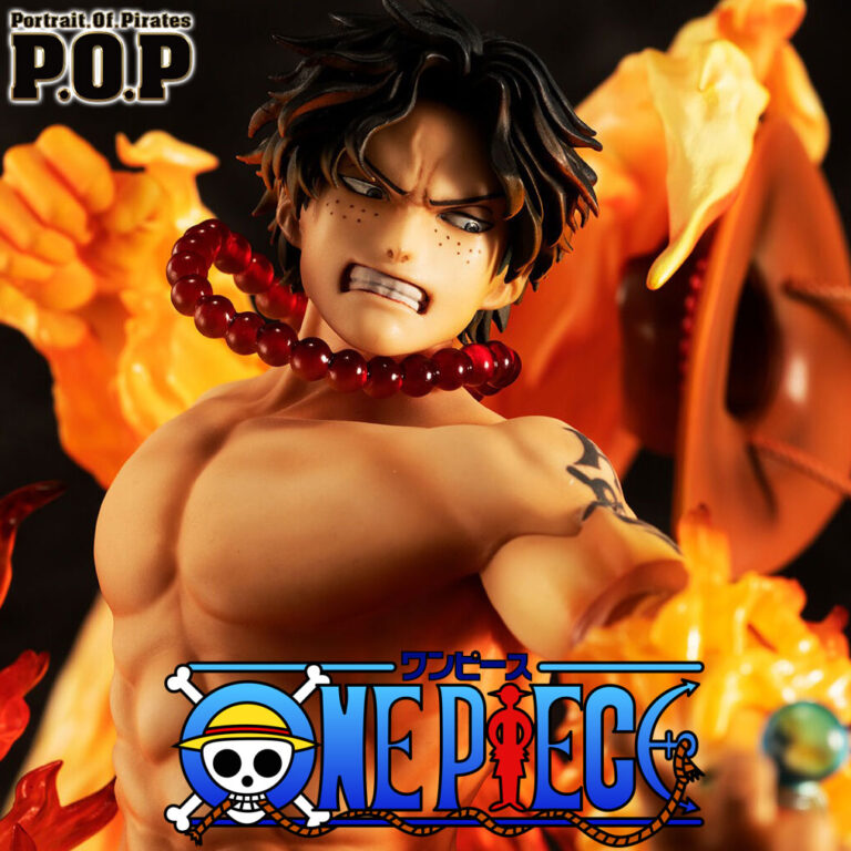 Portgas D. Ace NEO-MAXIMUM Portrait.Of.Pirates 5th LIMITED Ver. Figure ONE PIECE MegaHouse BANDAI