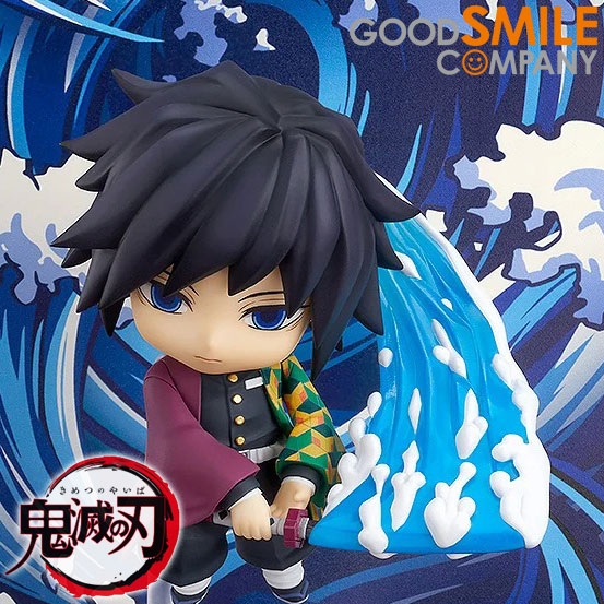 Nendoroid Giyu Tomioka Figure 1408 The Water Hashira One who slays demons with the calmest judgement Demon Slayer Kimetsu no Yaiba Good Smile Company