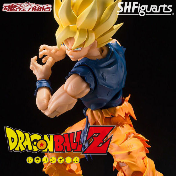 Son Goku Super Saiyan FIGHTER OF RAGE S.H.Figuarts Figure DRAGONBALL Z BANDAI