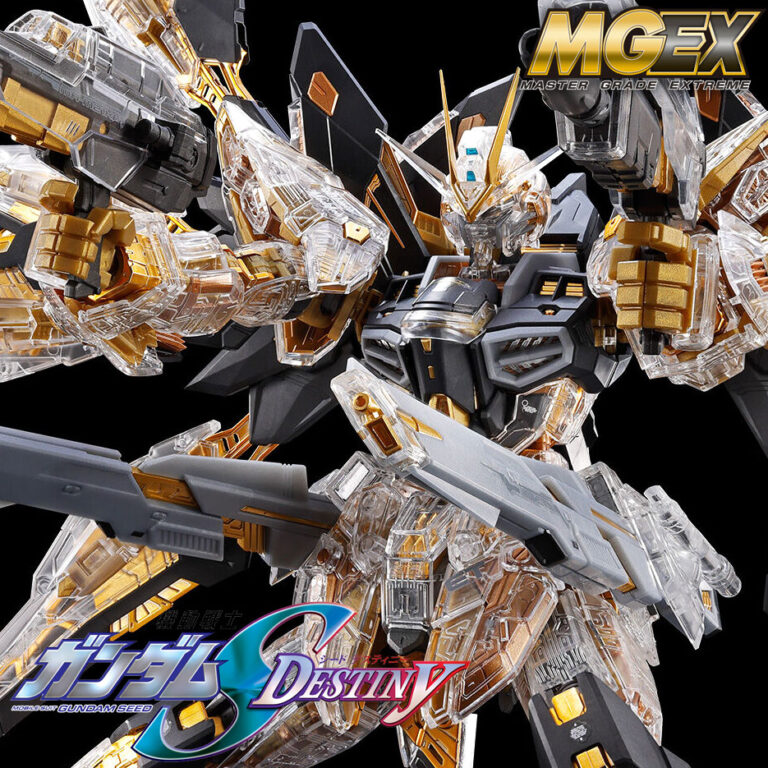 STRIKE FREEDOM GUNDAM MECHANICAL CLEAR SEED DESTINY MGEX 1/100 Scale Model Kit Fgiure BANDAI